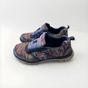Skechers Flex Appeal Lace Up Athletic Shoe Womens Size 6 12453 No laces